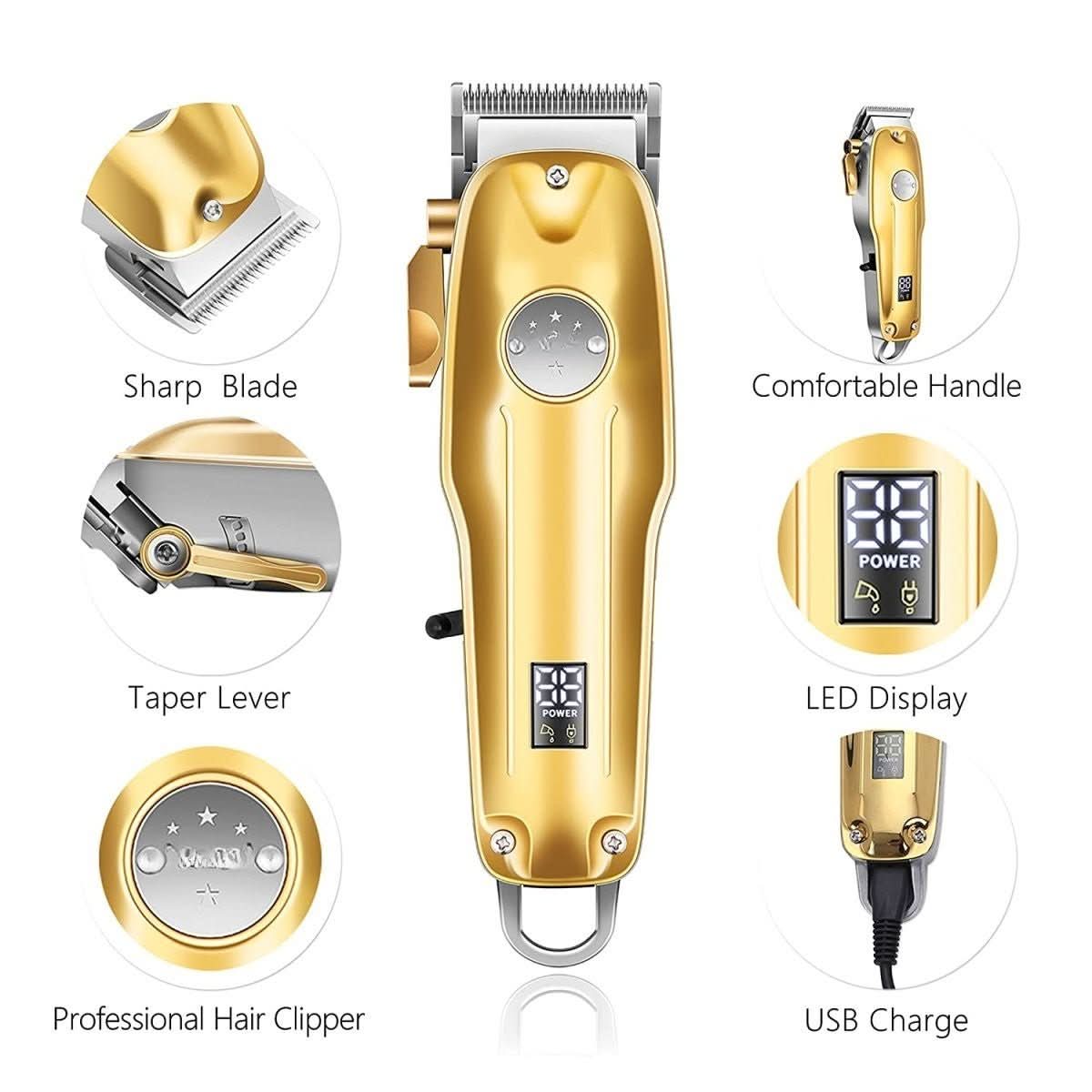 EasyTrim – Kabelloser Haartrimmer Mit LED-Statusanzeige Für Präzises Styling