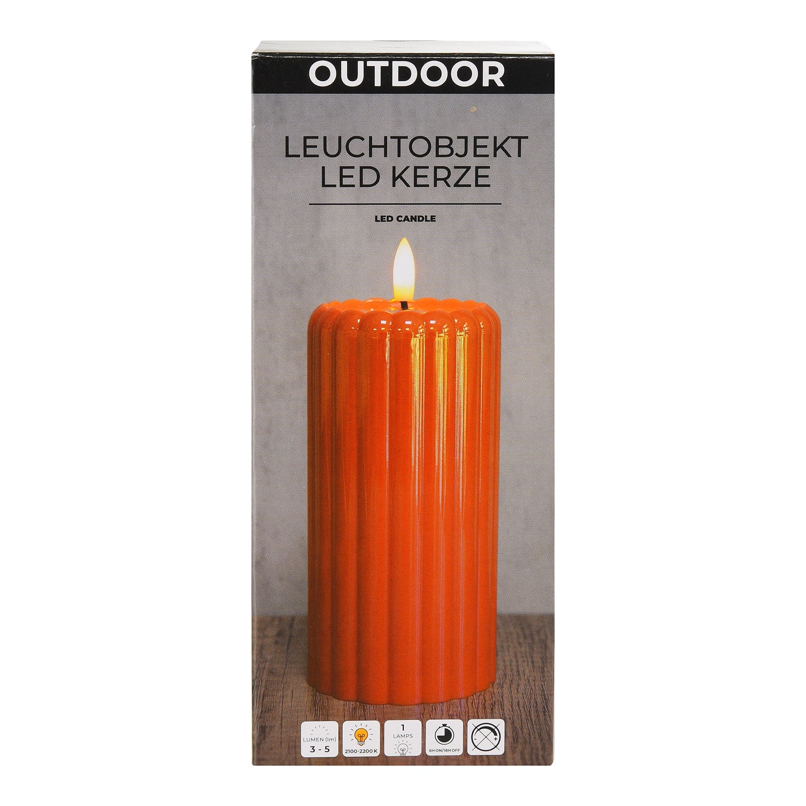 Outdoor-LED-Kerzen-Set