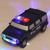 Roboterauto – 2-In-1 Polizeiauto & Roboter Mit Licht & Klang