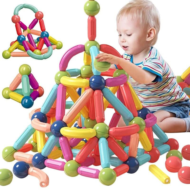Stabkunst – Magnetische Kreativstäbe Für Fantasievolles Bauen Und Lernen