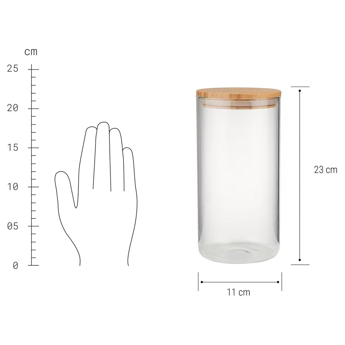 WOODLOCK Vorratsglas