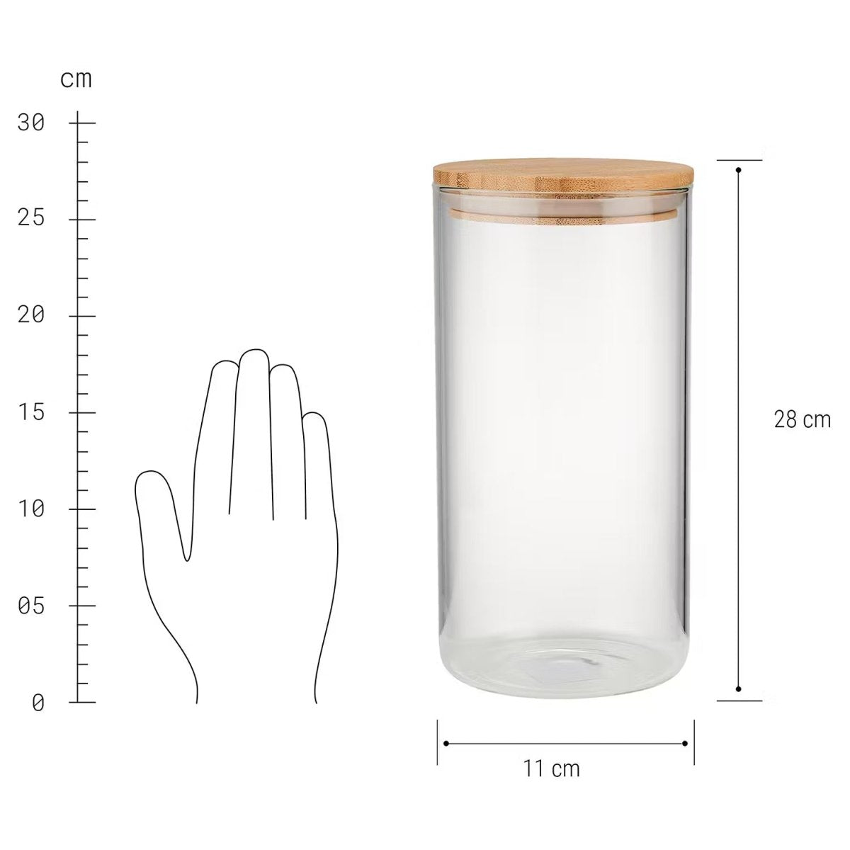 WOODLOCK Vorratsglas