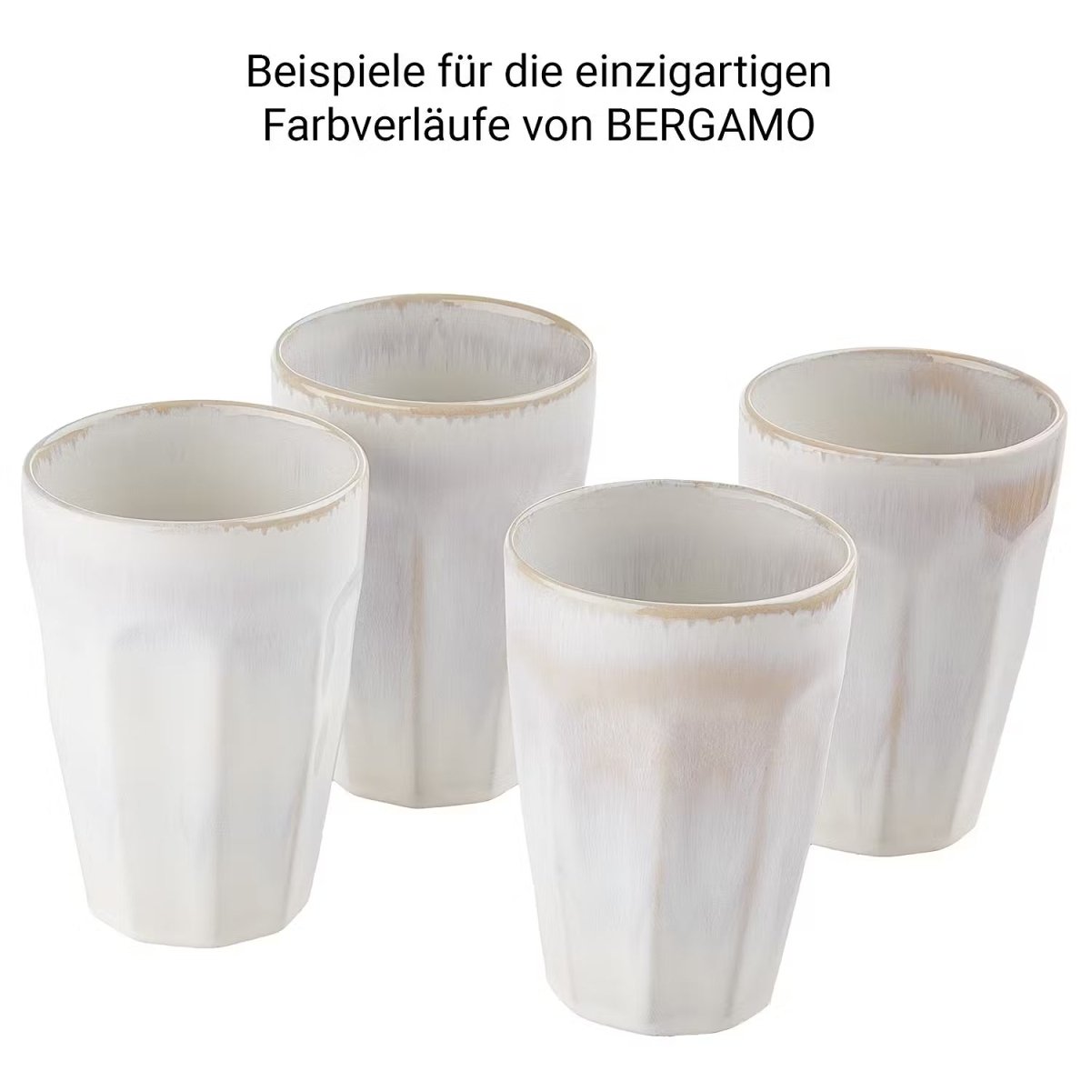 BERGAMO Latte Macchiato Tasse