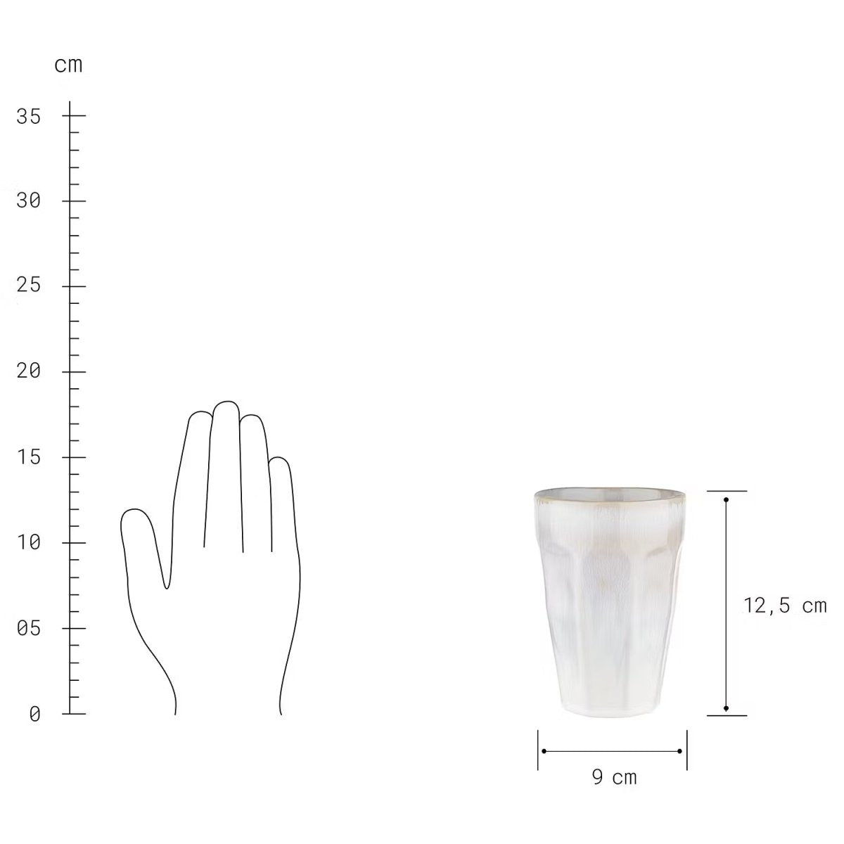BERGAMO Latte Macchiato Tasse