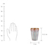 BERGAMO Latte Macchiato Tasse