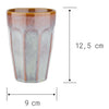 BERGAMO Latte Macchiato Tasse 6er-Set