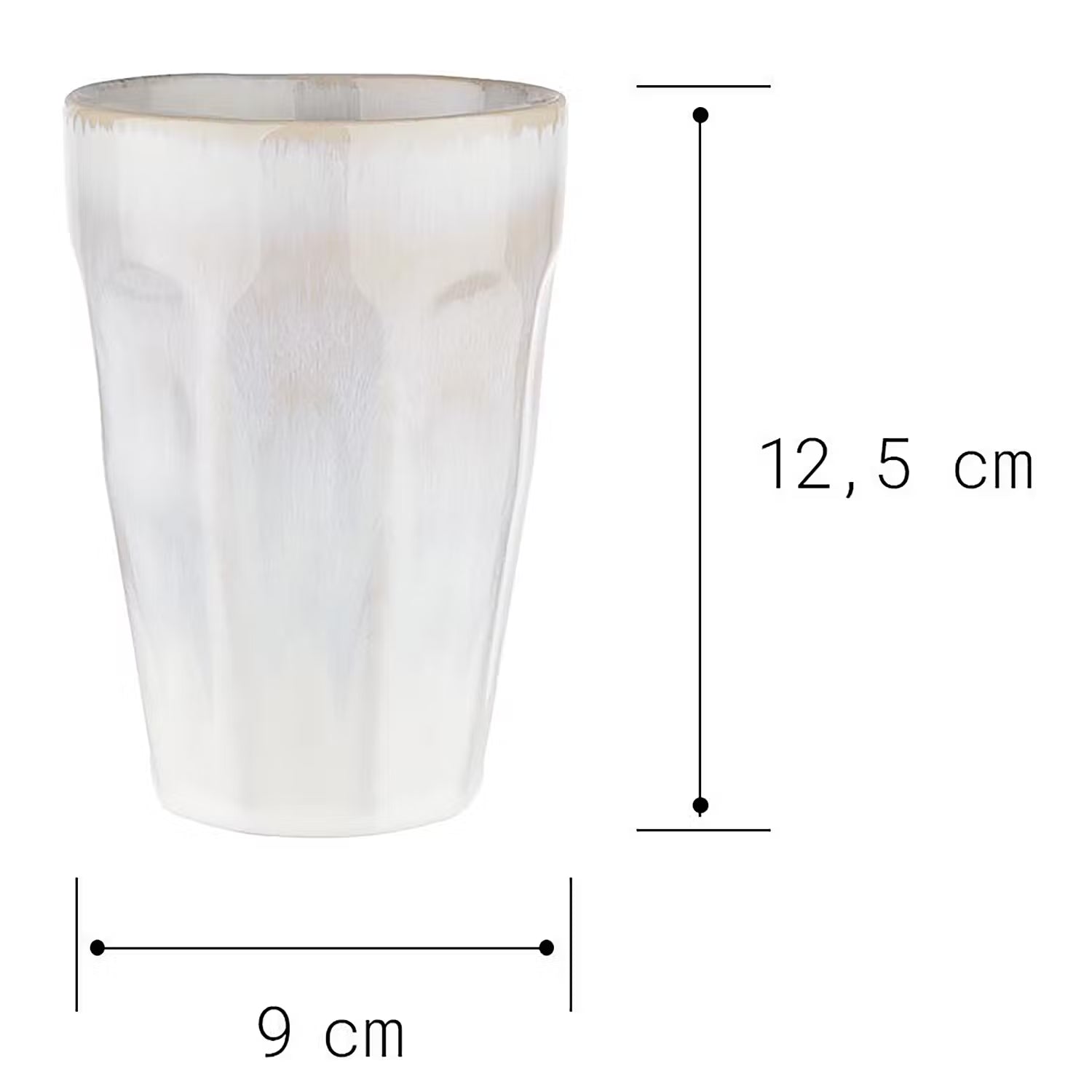 BERGAMO Latte Macchiato Tasse 6er-Set