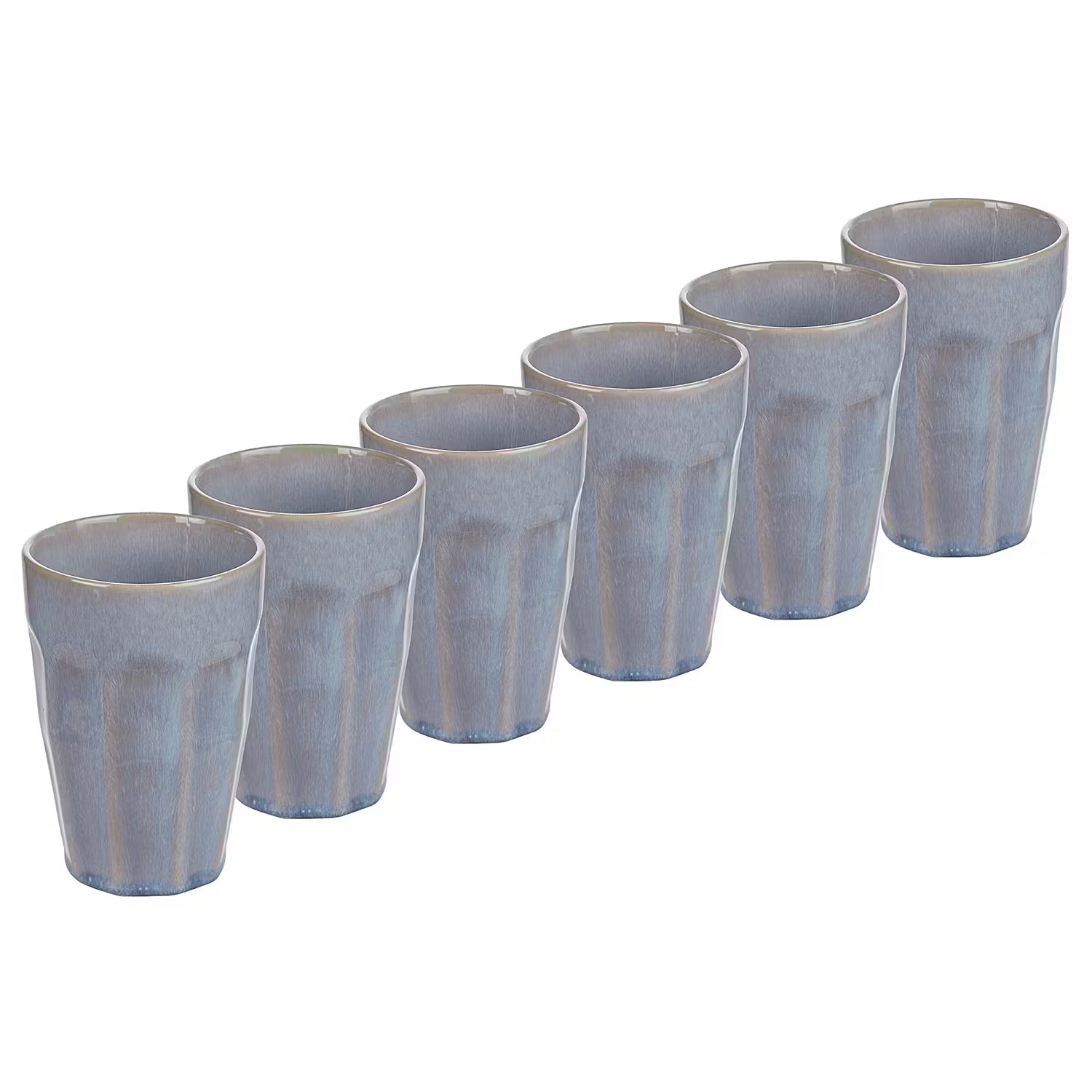 BERGAMO Latte Macchiato Tasse 6er-Set