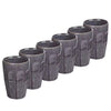 BERGAMO Latte Macchiato Tasse 6er-Set