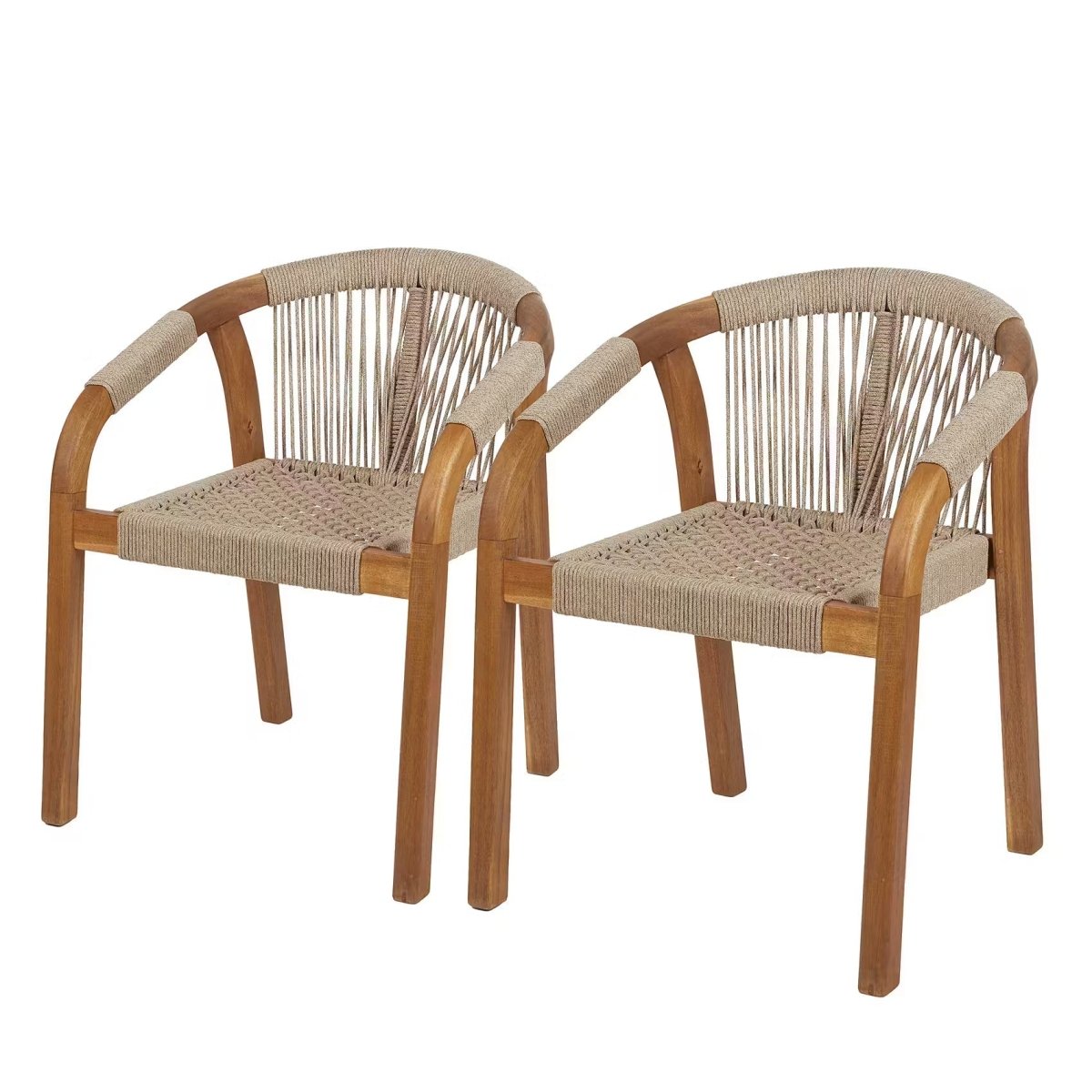 BAYONNE Gartenstuhl 2er-Set