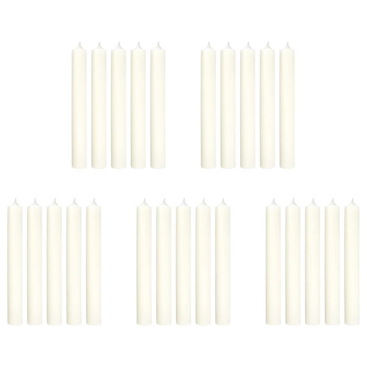 RAINBOW Stabkerze 25er-Set