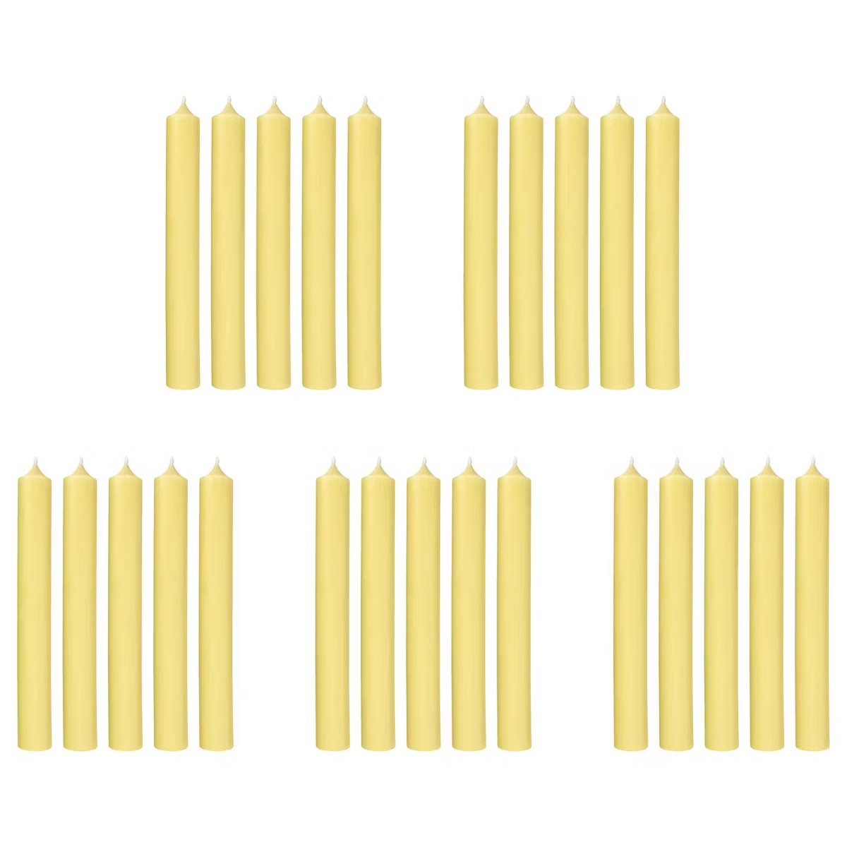 RAINBOW Stabkerze 25er-Set