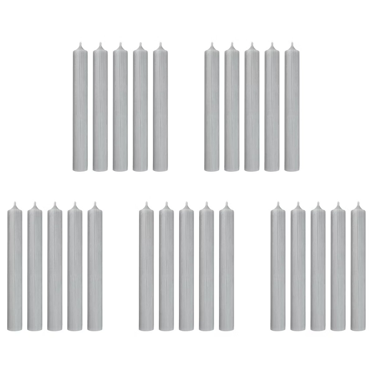 RAINBOW Stabkerze 25er-Set