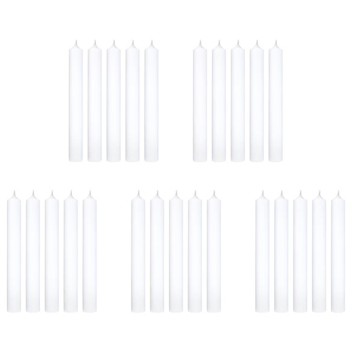 RAINBOW Stabkerze 25er-Set