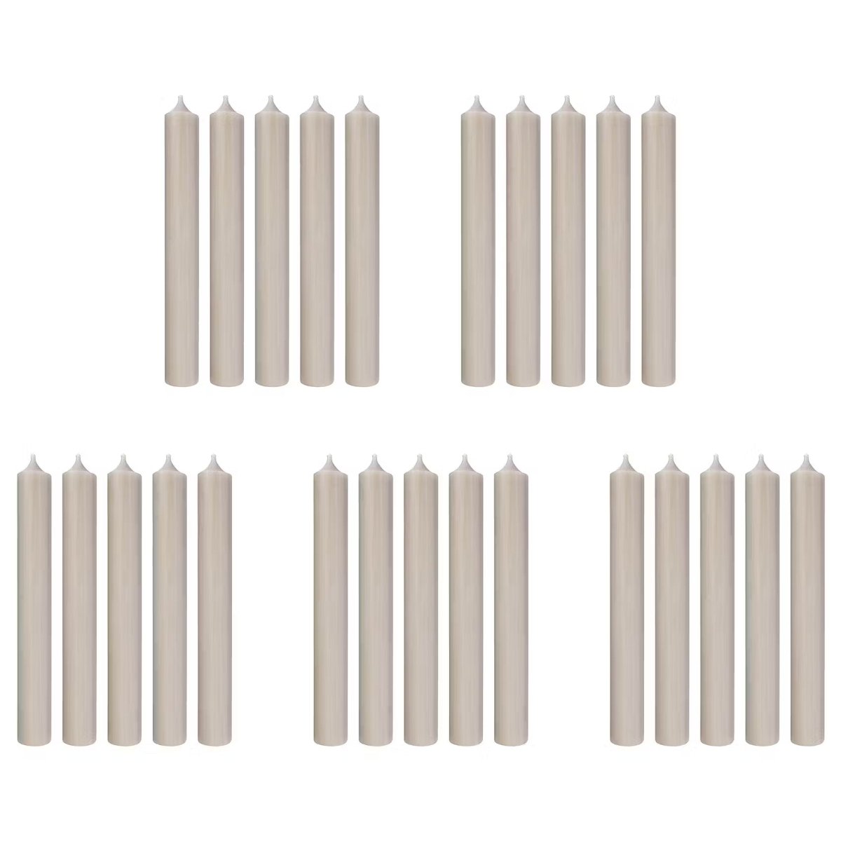 RAINBOW Stabkerze 25er-Set
