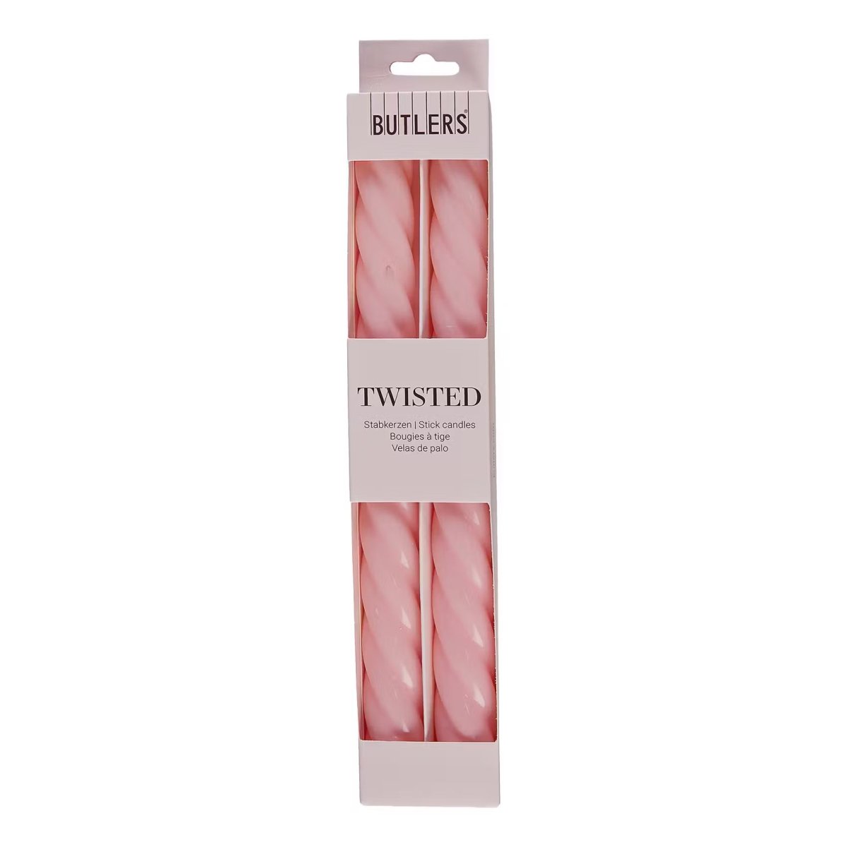 TWISTED Stabkerze 2er-Set