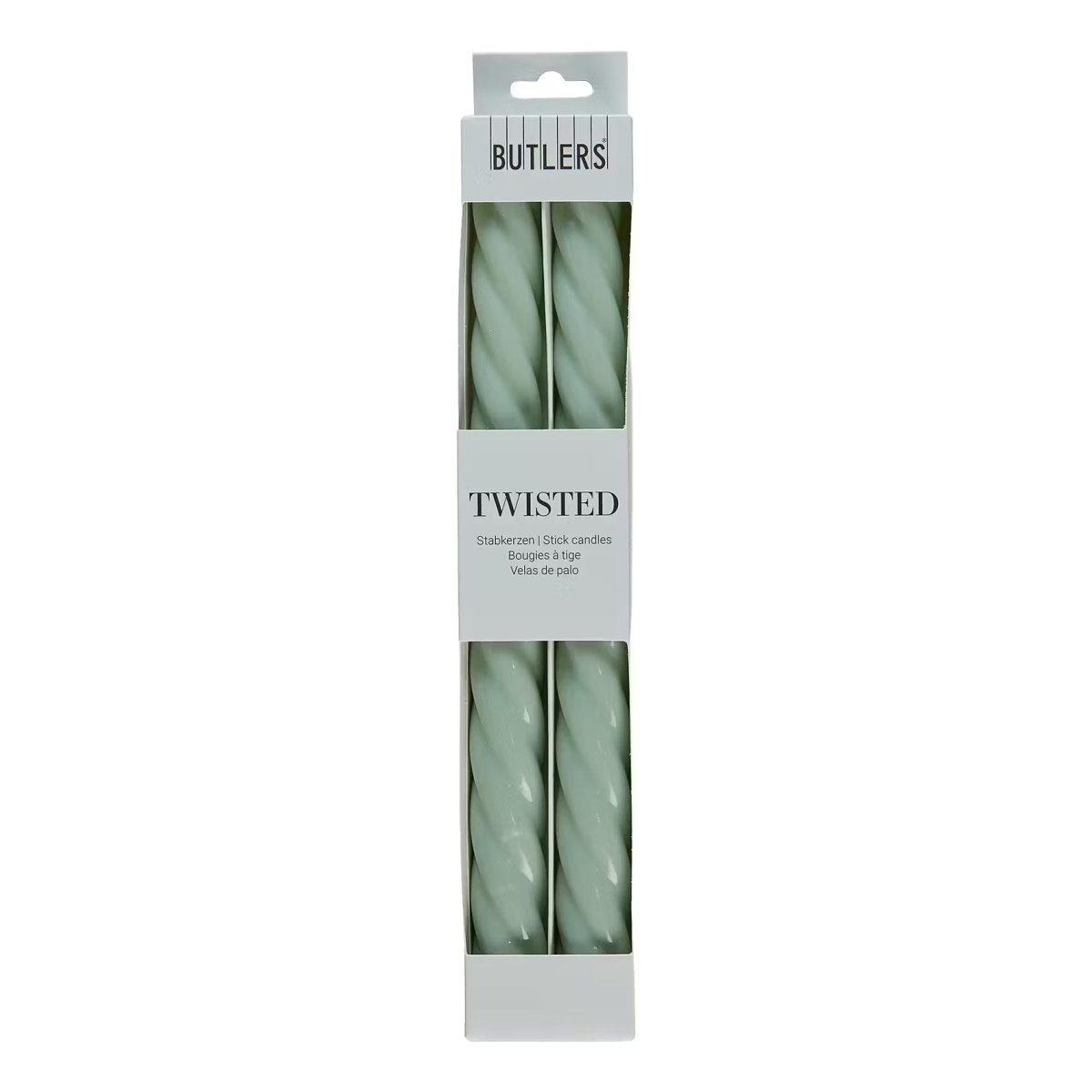 TWISTED Stabkerze 2er-Set