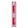 ART BOUGIE Stabkerze Herzen 2er Set