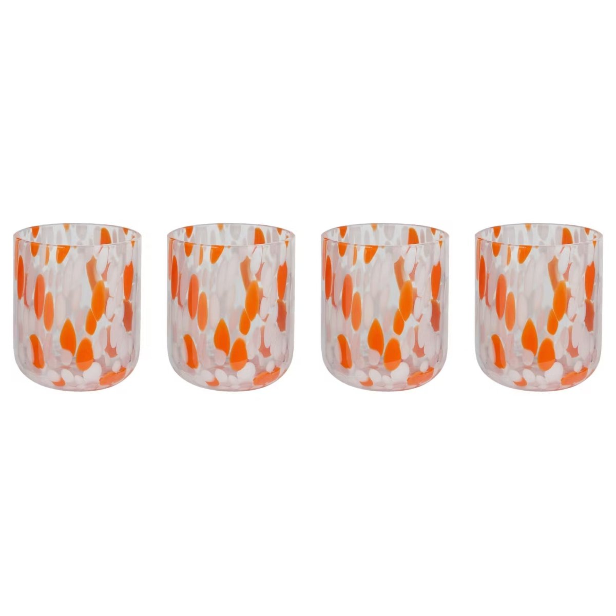 CONFETTI Trinkglas 4er-Set