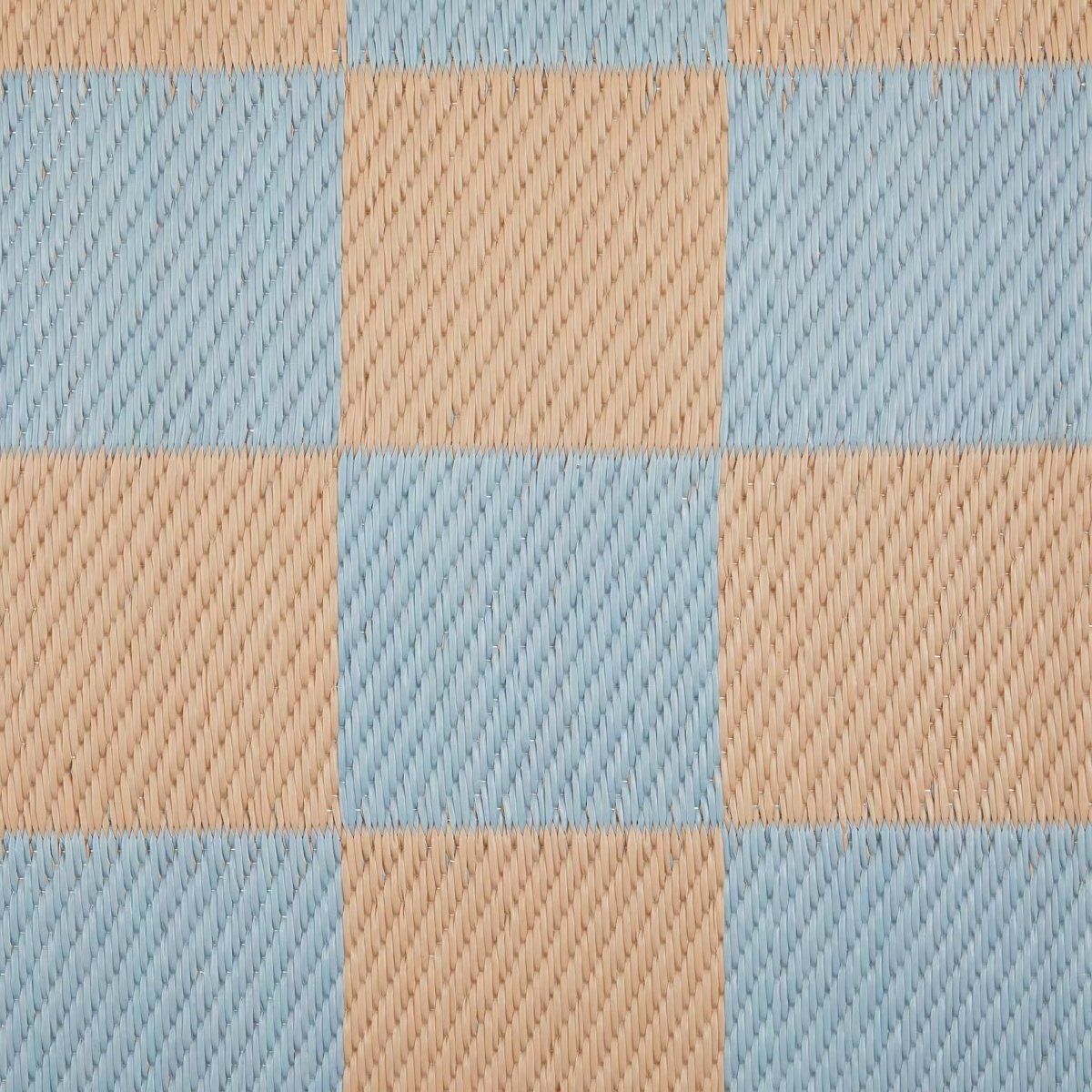 COLOUR CLASH In-/Outdoorteppich Karo