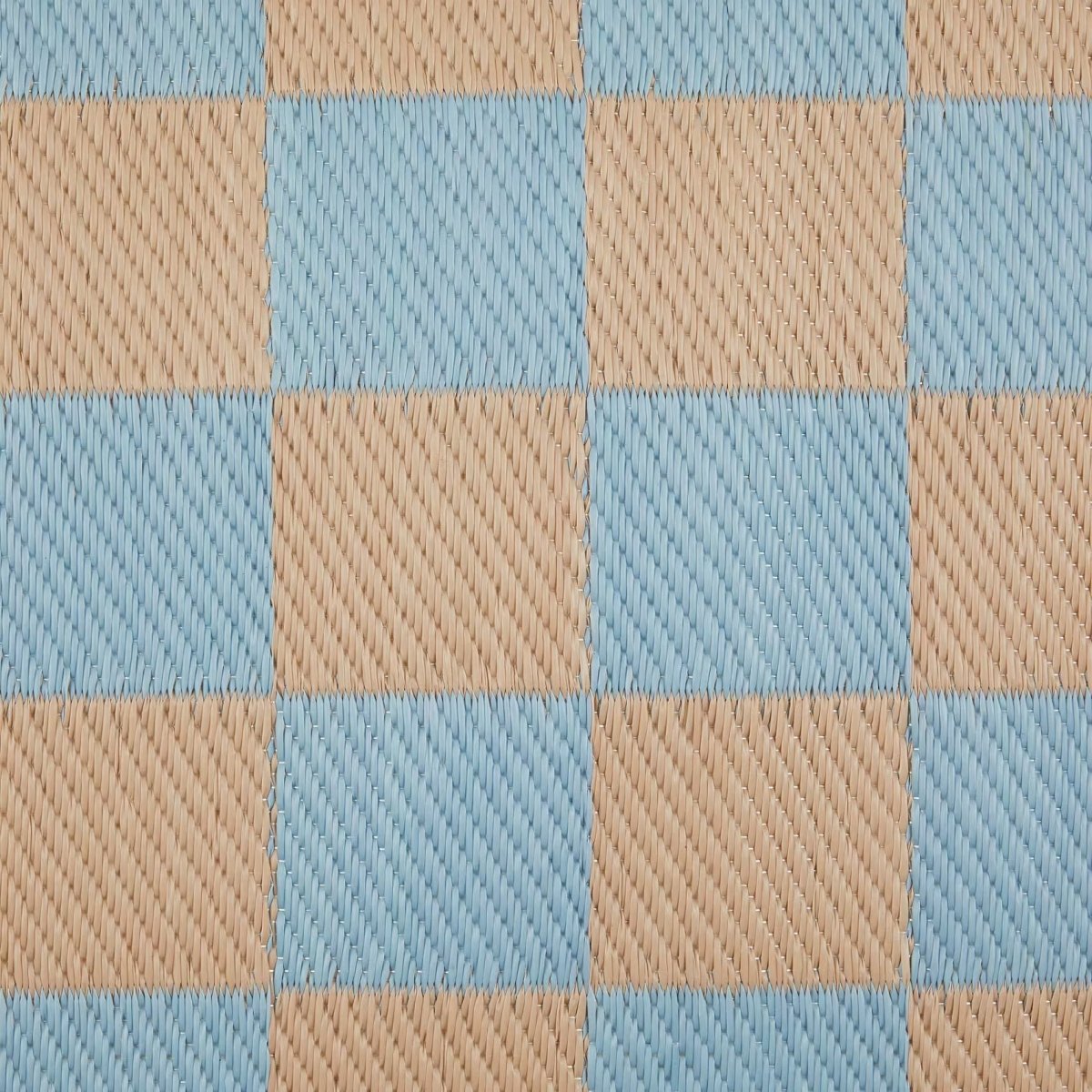 COLOUR CLASH In-/Outdoorteppich Karo