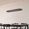 Lucande Smart LED hanglamp Melinay, zwart, CCT, Tuya