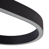 Lucande Smart LED hanglamp Melinay, zwart, CCT, Tuya