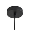 Lindby hanglamp Davella, Ø 50 cm, bamboe, textiel