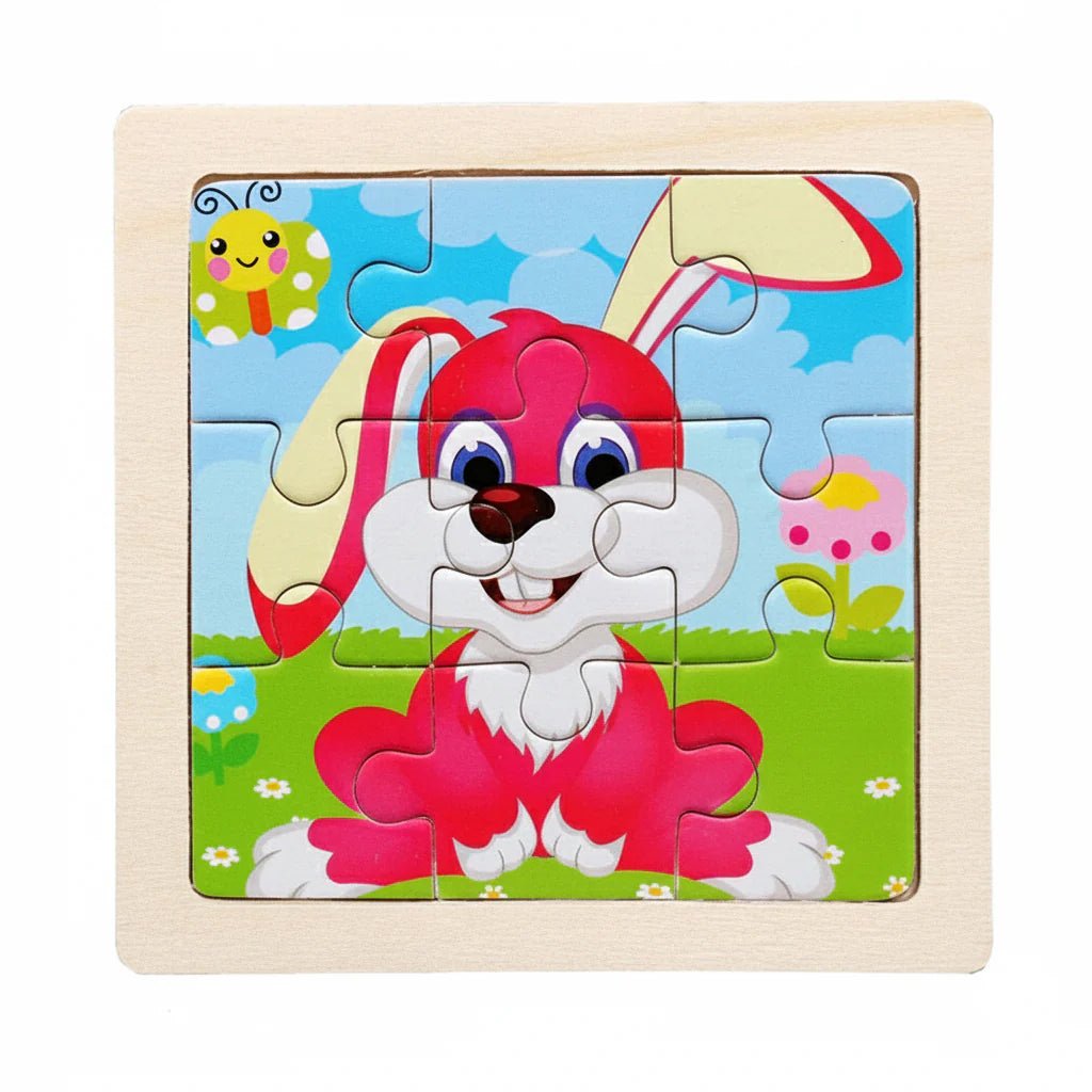 KIDDOCLIX – Montessori-Holzpuzzle für frühe Logik-, Motorik- & Lernförderung