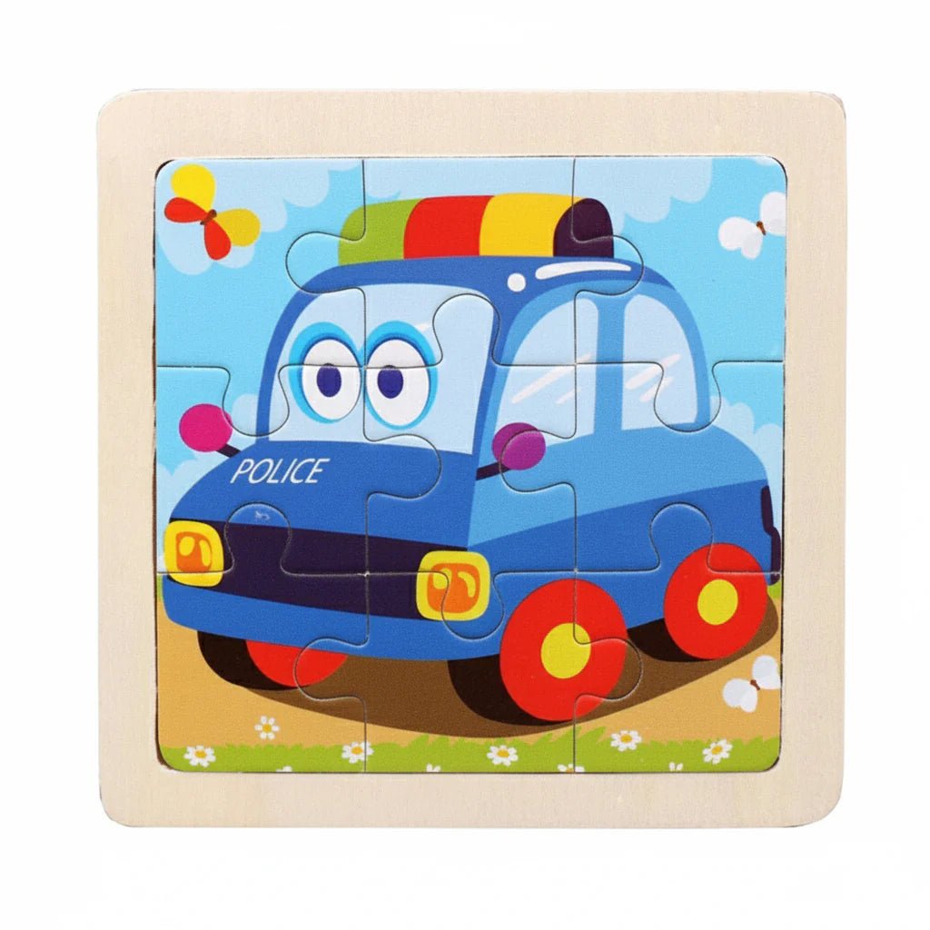 KIDDOCLIX – Montessori-Holzpuzzle für frühe Logik-, Motorik- & Lernförderung