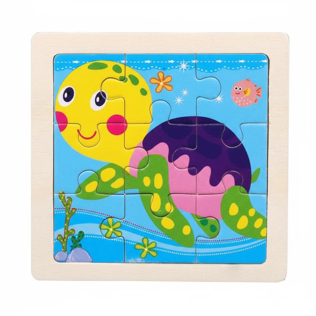 KIDDOCLIX – Montessori-Holzpuzzle für frühe Logik-, Motorik- & Lernförderung