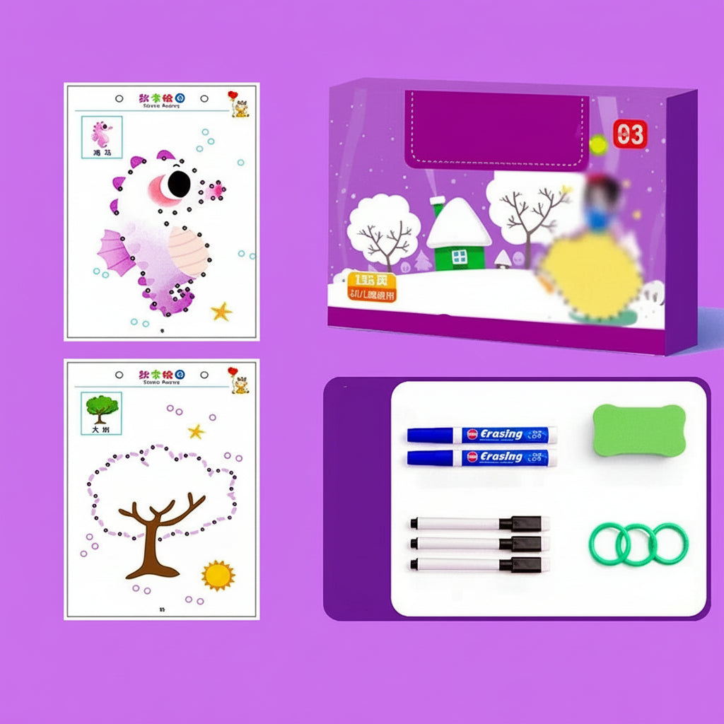 InkyPlay Lernpad – Wiederverwendbares Lernpad Für Kreatives Schreiben Ohne Bildschirm