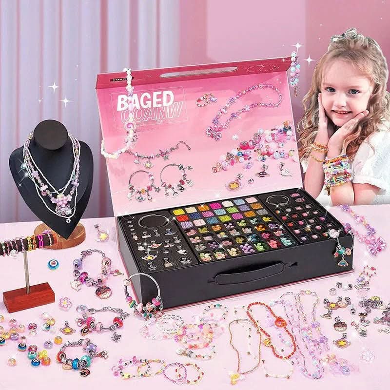 SPARKLETTA – Armband Bastelset für Mädchen mit funkelnden Anhängern