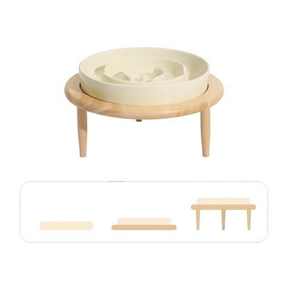 LangsameKeramik - Eleganter Handwerk Futternapf Für Haustiere