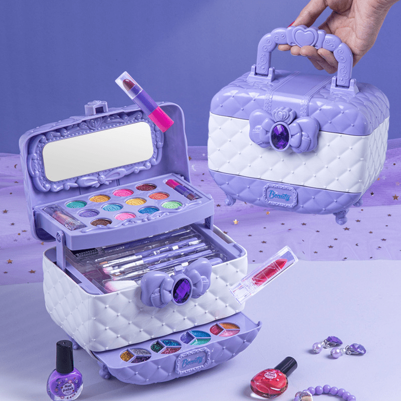 Glamour Schönheits-Set – Waschbares Kinder-Schminke Für Kreatives Rollenspiel