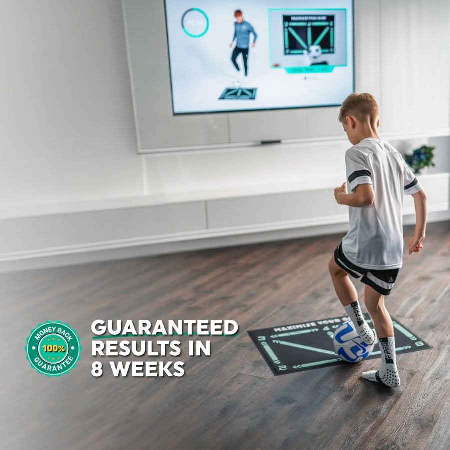 FootMaster Rutschfeste Fußball Training Matte – Perfekt für effektives Training zu Hause-3