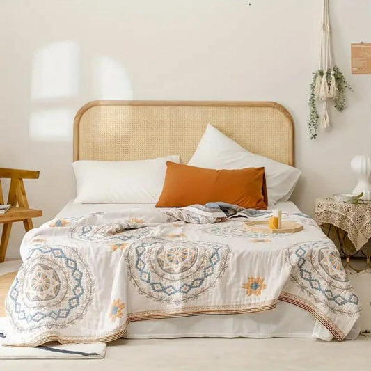 CESS - Baumwolldecke Mit Boho-Mandala