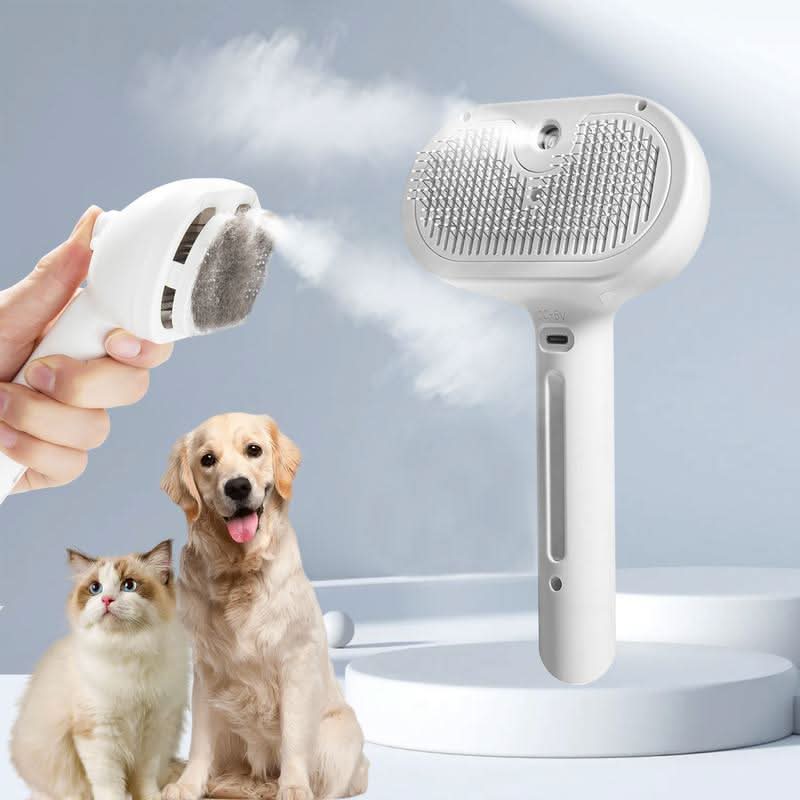 SoftPaws Fellbürste – Mit Massageeffekt & Easy-Clean-Taste für stressfreie Pflege-3