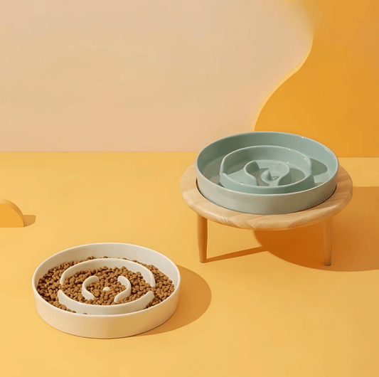 LangsameKeramik - Eleganter Handwerk Futternapf Für Haustiere