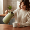 Lattea Pure – Robuste Thermoskanne Aus Edelstahl, Auslaufsicher Und Stilvoll