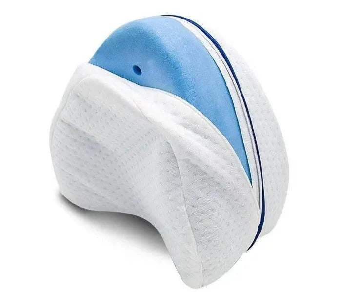 Orthopädisches Kniekissen für Seitenschläfer – Ergonomisches Beinkissen mit Memory-Schaum für besseren Schlaf