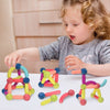 MagieSchnapp Baumeister – Magnetisches Konstruktionsspielzeug – Kreatives Bauen Für Kinder