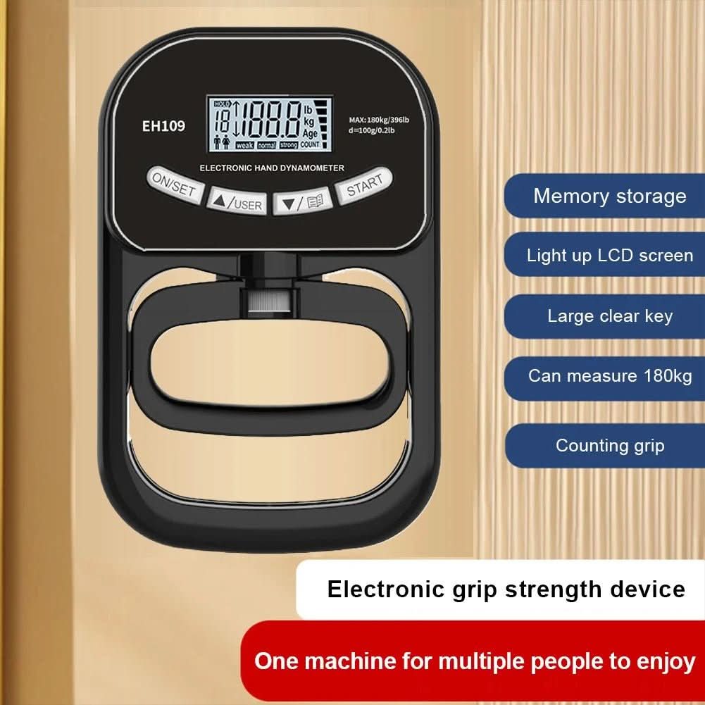 Griffmeister Digital – Präzises Handmessgerät Zur Griffkraftmessung Bis 120 kg
