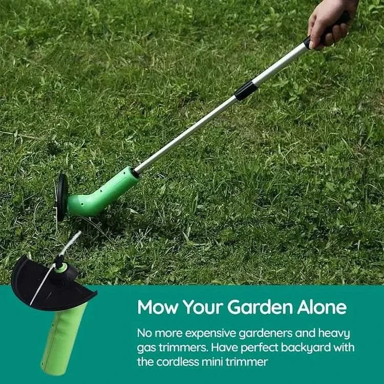 GartenPro - Schnurloser Mini-Rasentrimmer
