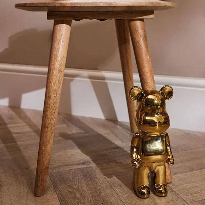 Mola - Atemberaubendes Ornament Aus Goldenen Bärenziegeln