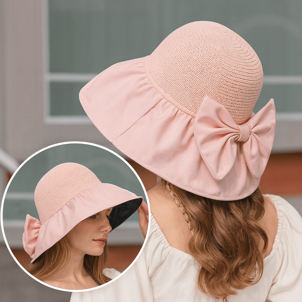 Eleganzkrempe – Eleganter Sonnenhut Mit Breiter Krempe Für Stilvollen UV-Schutz