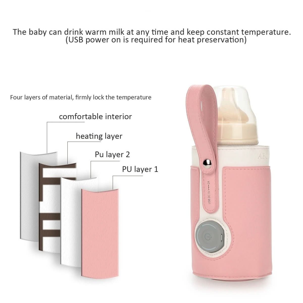 MamaGo Profi – Tragbarer Flaschenwärmer & Wickeltasche Mit Integriertem Babybett