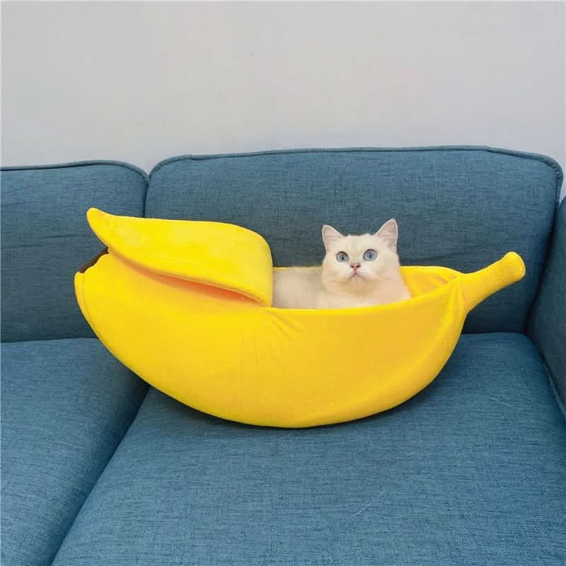 PURRFY - Bananen-Katzenbett