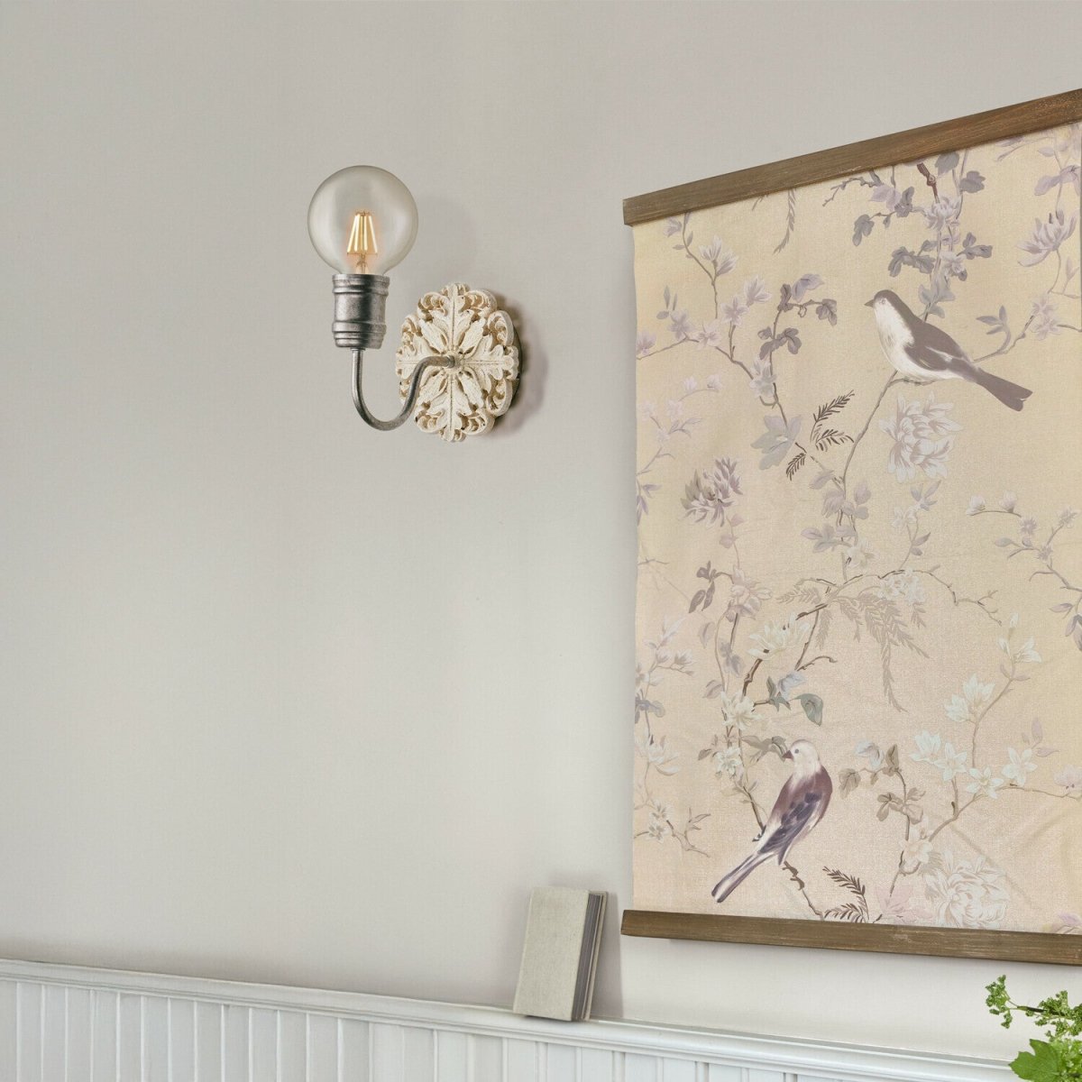 Wandlampe Rosavelle