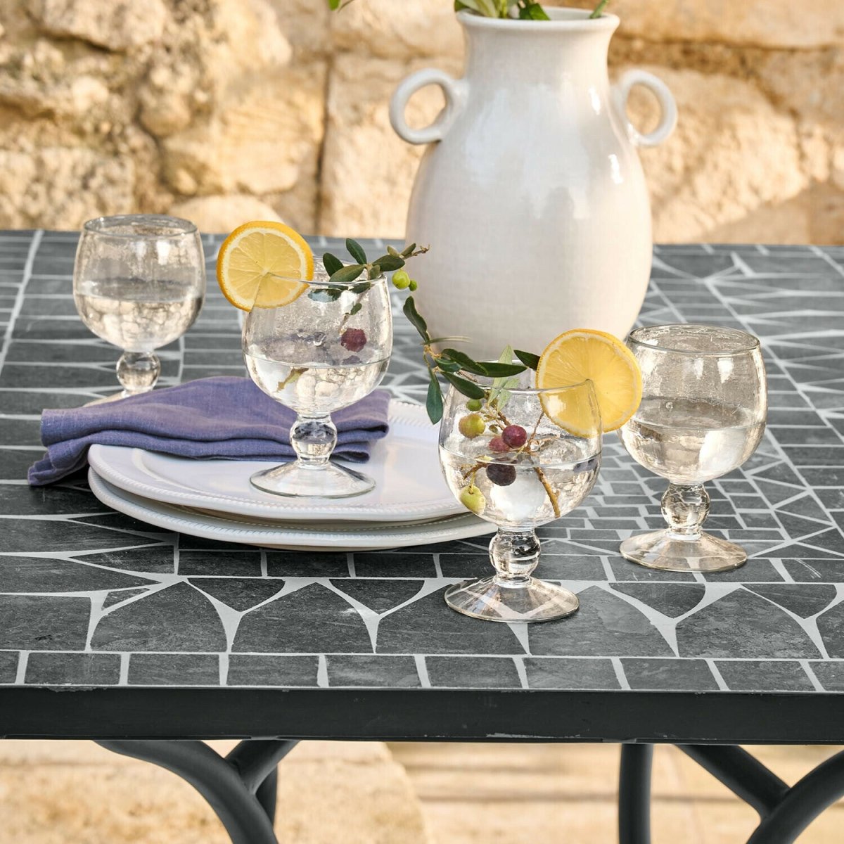 Glas 4er Set Vinoros